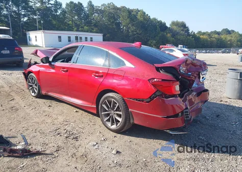 2021 Honda Accord Ex-L z USA, uszkodzony, nr VIN 1HGCV1F51MA123489